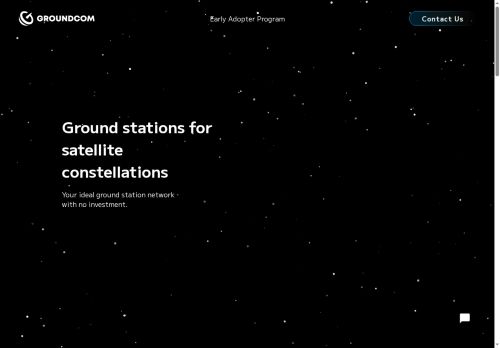 Webové stránky GROUNDCOM.SPACE s.r.o., Brno