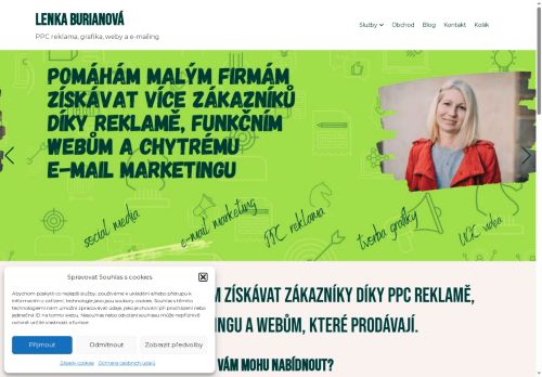Zobrazit webové stránky BcA. Lenka Burianová