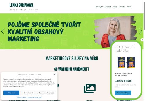 Zobrazit webové stránky BcA. Lenka Burianová