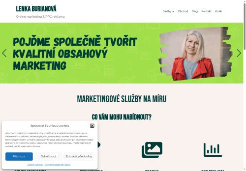 Zobrazit webové stránky BcA. Lenka Burianová