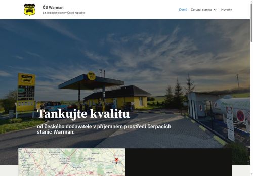 Webové stránky Warman s.r.o., Sibřina