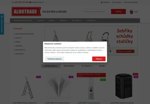 ALDOTRADE s.r.o. nabízí práci na pozici Administrativní pracovník/ce -  zákaznický servis e-shopu v obci Holešov