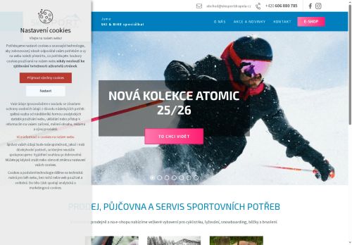 SKISPORT Drápela s.r.o. nabízí práci na pozici Obsluha půjčovny (m/ž) v obci Velké Meziříčí