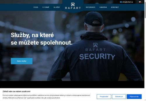 RAFART COMPANY s.r.o. nabízí práci na pozici Pracovníci ostrahy, strážní v obci Plzeň