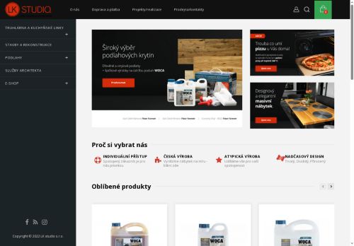 LK Studio s.r.o. nabízí práci na pozici Truhláři/pracovníci v truhlárně/montážníci v obci Libiš