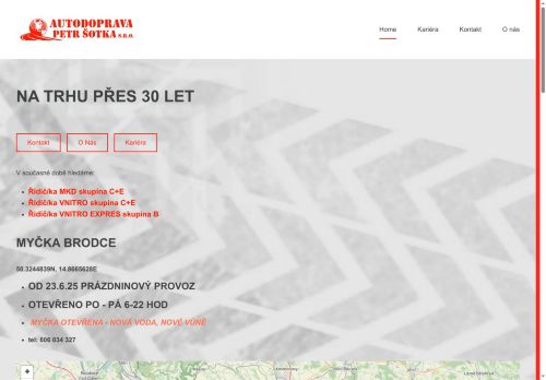 Autodoprava Petr Šotka s.r.o. nabízí práci na pozici Řidič MKD v obci Mnichovo Hradiště