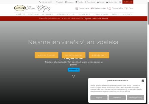 Vinařství U Kapličky s.r.o. nabízí práci na pozici ŘIDIČ/ ŘIDIČKA ZEMĚDĚLSKÝCH STROJŮ v obci Zaječí