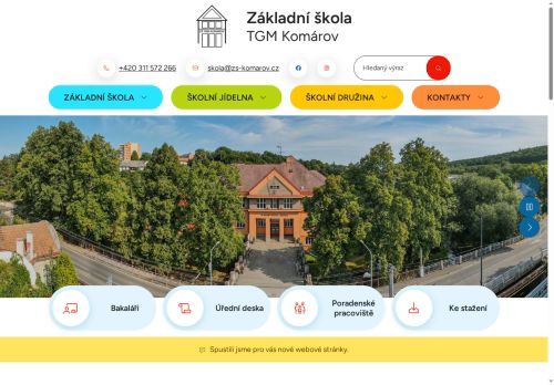 Základní škola T. G. Masaryka, Komárov, okres Beroun nabízí práci na pozici Speciální pedagog v obci Komárov