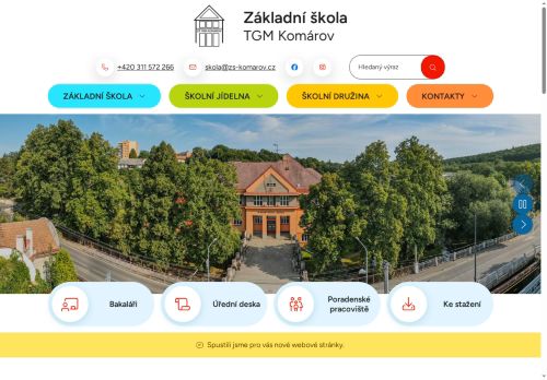 Základní škola T. G. Masaryka, Komárov, okres Beroun nabízí práci na pozici Speciální pedagogové v obci Komárov