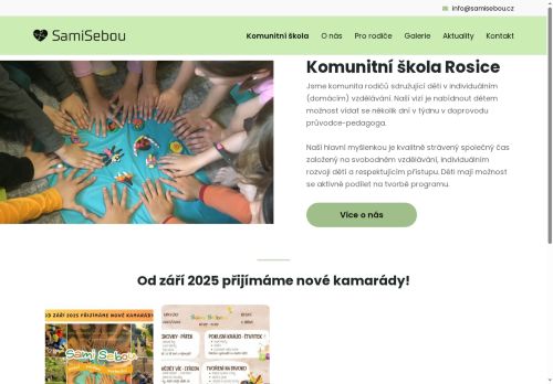 Zobrazit webové stránky Komunitní škola Sami Sebou