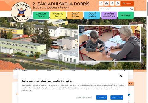 2. základní škola Dobříš, Školní 1035, okres Příbram nabízí práci na pozici učitel/ka - aprobace fyzika, ČJ, AJ, pracovní výchova v obci Dobříš