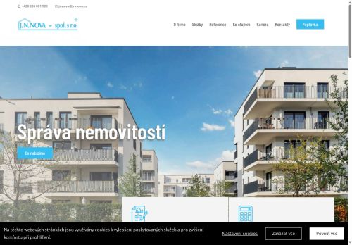 J.N.Nova - spol. s r.o. nabízí práci na pozici Předpis a evidence úhrad pro bytové domy v obci Praha