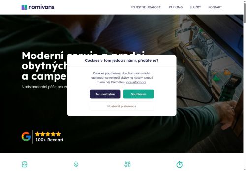 Nomivans Campers s.r.o. nabízí práci na pozici mechanik a opravář motorových vozide-mechanik obytných vozů (m/ž) v obci Tuchoměřice