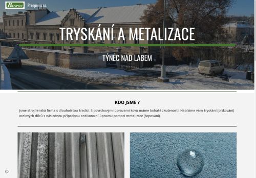 Prespon s.r.o. nabízí práci na pozici Obsluha CNC obráběcího centra (m/ž) v obci Týnec nad Labem