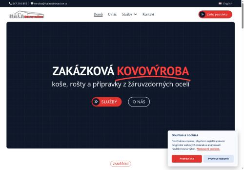 Zobrazit webové stránky Hala Ostrovačice s.r.o.