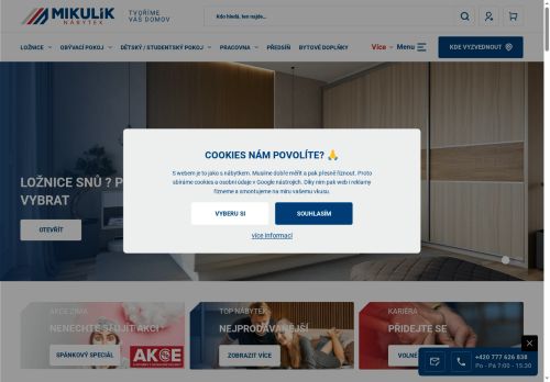 NÁBYTEK MIKULÍK s.r.o. nabízí práci na pozici Asistent/ka vedení firmy v obci Vranovice