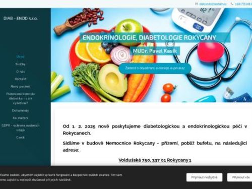 Diabetologická a endokrinologická ambulance - MUDr. Pavel Kasík