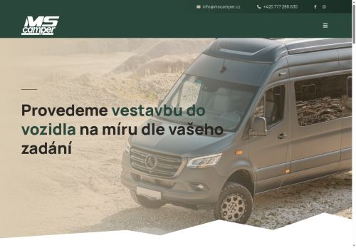 Zobrazit webové stránky MS Camper s.r.o.