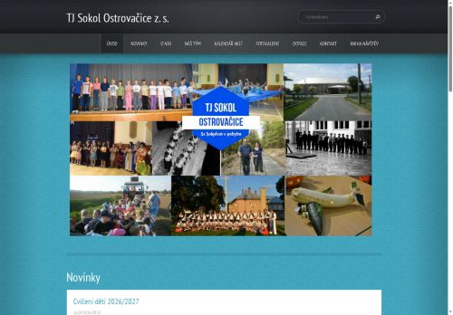 Zobrazit webové stránky TJ Sokol Ostrovačice