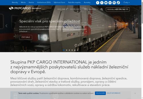 PKP CARGO INTERNATIONAL a.s. nabízí práci na pozici Řidič/ka silničních motorových a speciálních vozidel - mezinárodní v obci Kladno
