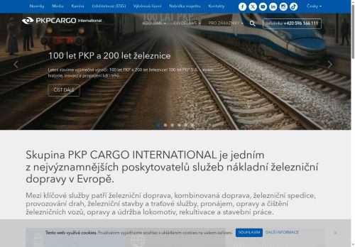 PKP CARGO INTERNATIONAL a.s. nabízí práci na pozici Elektromechanik/čka lokomotiv v obci Kladno