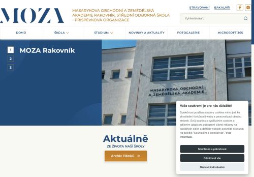 Masarykova obchodní a zemědělská akademie Rakovník, střední odborná škola - příspěvková organizace nabízí práci na pozici Pomocný kuchař/pomocná kuchařka v obci Rakovník