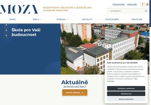 Masarykova obchodní akademie, Rakovník, Pražská 1222 nabízí práci na pozici Pomocný kuchař/pomocná kuchařka v obci Rakovník