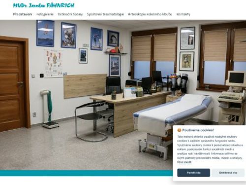 Ortopedická ambulance - MUDr. Jaroslav Fähnrich