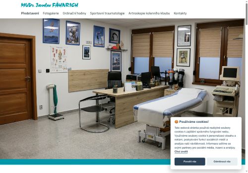 Zobrazit webové stránky Ortopedická ambulance - MUDr. Jaroslav Fähnrich