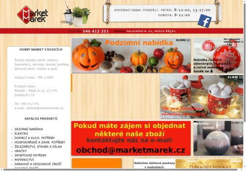 Zobrazit webové stránky MARKET MAREK s.r.o.