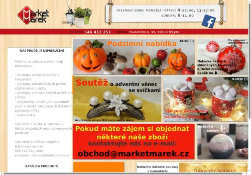 Zobrazit webové stránky MARKET MAREK s.r.o.