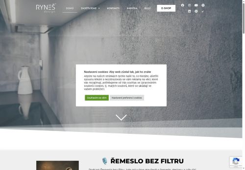 Webové stránky Rezident Invest, s.r.o., Praha