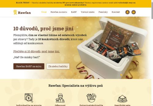 Rawfan s.r.o. nabízí práci na pozici Pracovník výroby krmiv - expedice + administrativa v obci Ivančice