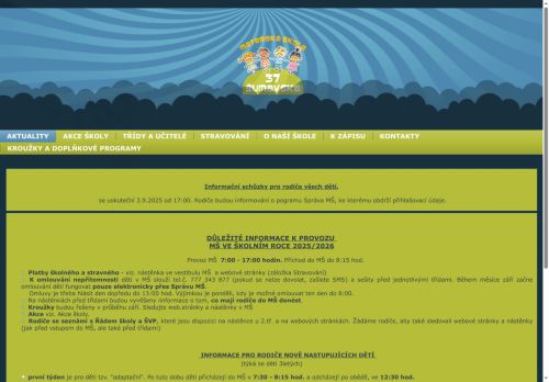 Mateřská škola, Praha 2, Šumavská 37 nabízí práci na pozici pomocná síla do školní kuchyně v obci Praha