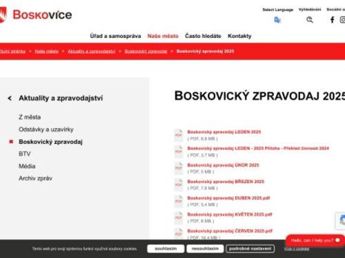 Boskovický zpravodaj