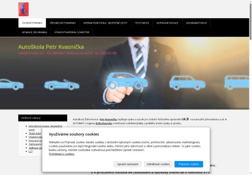 Zobrazit webové stránky Autoškola Židlochovice Petr Kvasnička