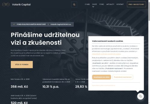 VOLARIK CAPITAL, a.s. nabízí práci na pozici VŠEOBECNÝ ÚČETNÍ/ VŠEOBECNÁ ÚČETNÍ v obci Mikulov