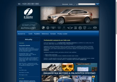 Z-service Automotive s.r.o. nabízí práci na pozici Mechanici a opraváři motorových vozidel (m+ž) v obci Bořanovice