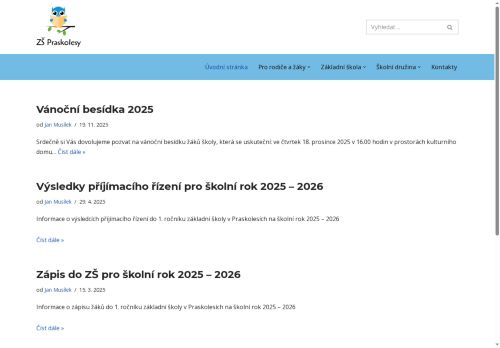 Základní škola Praskolesy, okres Beroun nabízí práci na pozici ASISTENT(KA) PEDAGOGA v obci Praskolesy