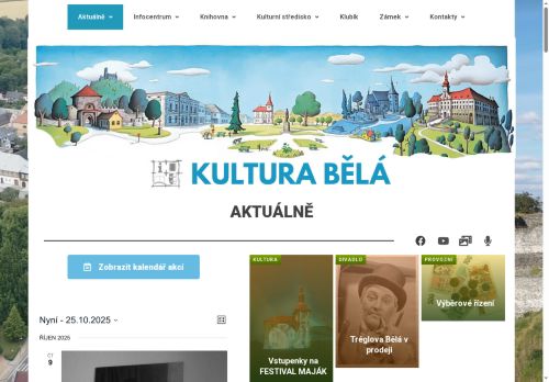 Městská kulturní zařízení Bělá pod Bezdězem, příspěvková organizace nabízí práci na pozici Ekonom(ka) / účetní příspěvkové organizace v obci Bělá pod Bezdězem