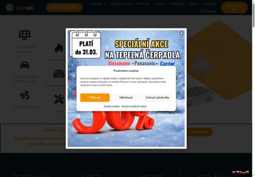 Sunus s.r.o. nabízí práci na pozici montér fotovoltaických elektráren v obci Plzeň