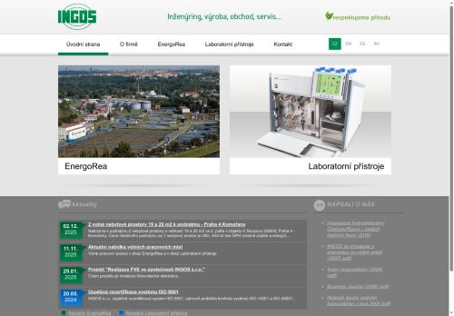 INGOS s.r.o. nabízí práci na pozici Pomocní montéři v obci Praha