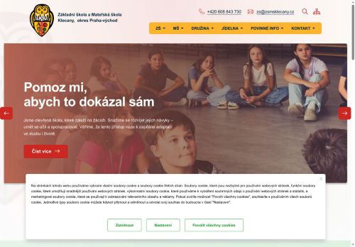 Základní škola a Mateřská škola Klecany, okres Praha-východ nabízí práci na pozici Asistent/ka pedagoga v obci Klecany