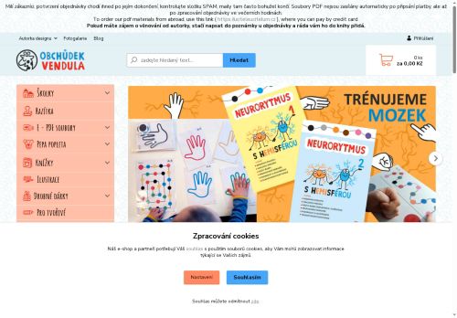 Zobrazit webové stránky obchudekvendula.cz