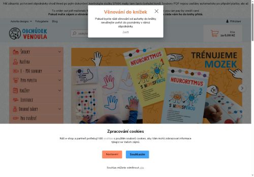 Zobrazit webové stránky obchudekvendula.cz