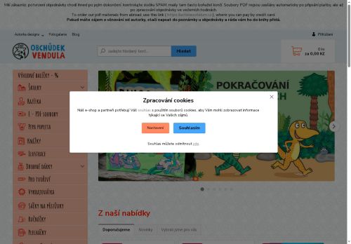 Zobrazit webové stránky obchudekvendula.cz