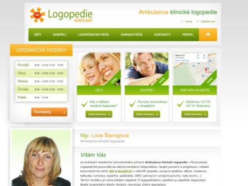Ambulance klinické logopedie - Mgr. Lucie Štainiglová