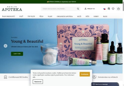 Havlíkova přírodní apotéka s.r.o. nabízí práci na pozici Skladník/ce v obci Kralupy nad Vltavou