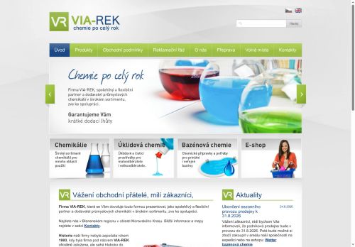 Zobrazit webové stránky VIA-REK, s.r.o.