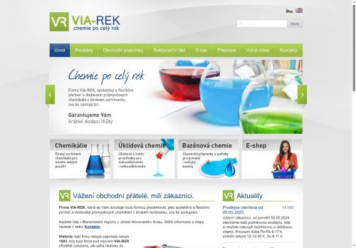 Zobrazit webové stránky VIA-REK, s.r.o.